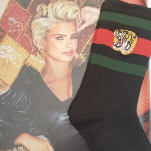 Black Tiger Women Girls Socks Everyday Casual Formal Wear Fashion Accessory